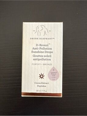 Drunk Elephant D-Bronzi Anti-Pollution Sunshine Drops - Bronze & Cream